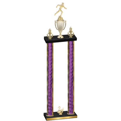 Double Purple Glacier Second Place Running Trophy