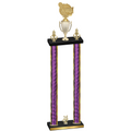 Double Purple Glacier Year Tennis Trophy