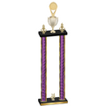 Double Purple Glacier Year Insert Trophy
