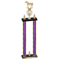 Double Purple Glacier Victory Horses Trophy