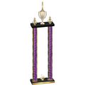 Double Purple Glacier First Place Chess Trophy