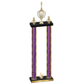 Double Purple Glacier Fourth Place Chess Trophy