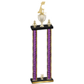 Double Purple Glacier Year Golf Trophy