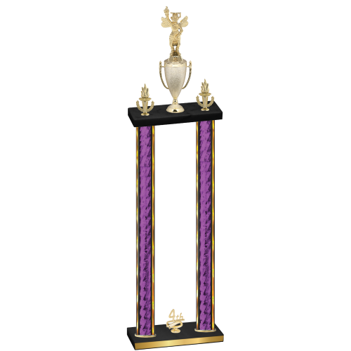 Double Purple Glacier Fourth Place Academics Trophy