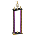 Double Purple Glacier First Place Academics Trophy