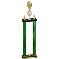 Double Green Glacier Third Place Rugby Trophy