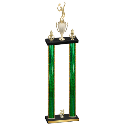 Double Green Glacier Year Tennis Trophy