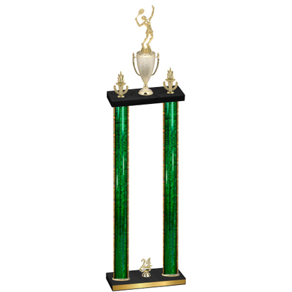 Double Green Glacier Year Tennis Trophy