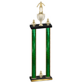 Double Green Glacier Victory Wrestling Trophy