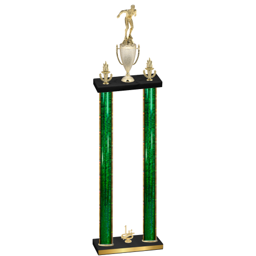 Double Green Glacier First Place Swimming Trophy