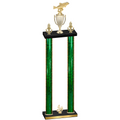 Double Green Glacier Fourth Place Fishing Trophy