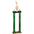 Double Green Glacier Second Place Softball Trophy