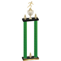 Double Green Carbon Fiber Victory Running Trophy