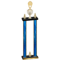 Double Blue Glacier Victory Insert Trophy