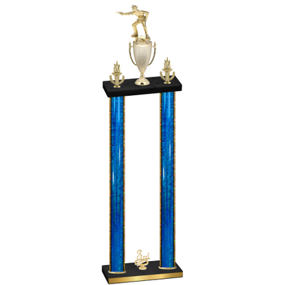 Double Blue Glacier Third Place Shooter Trophy