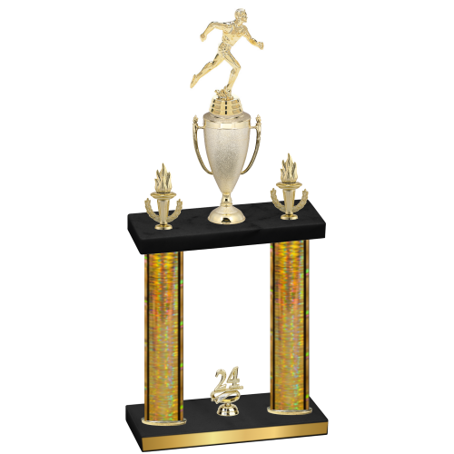 Double Gold Glacier Year Running Trophy