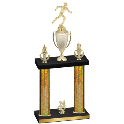 Double Gold Glacier Year Running Trophy