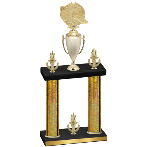 Double Gold Glacier Victory Running Trophy