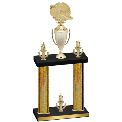 Double Gold Glacier Victory Running Trophy