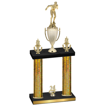 Double Gold Glacier Year Swimming Trophy