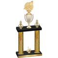 Double Gold Glacier First Place Swimming Trophy