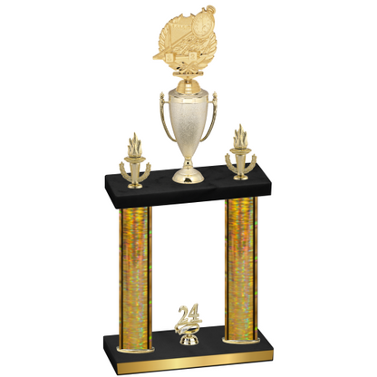 Double Gold Glacier Year Swimming Trophy