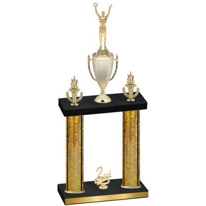 Double Gold Glacier Second Place Victory Trophy