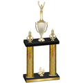 Double Gold Glacier Fourth Place Victory Trophy