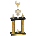 Double Gold Glacier Fourth Place Victory Trophy