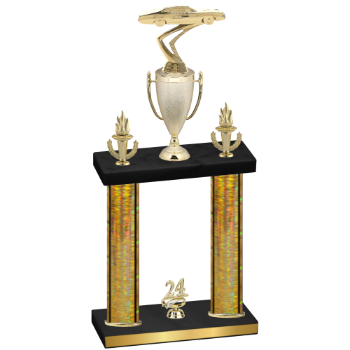 Double Gold Glacier Year Cars Trophy