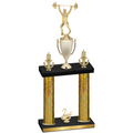 Double Gold Glacier Second Place Weights Trophy