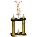 Double Gold Glacier Victory Weights Trophy
