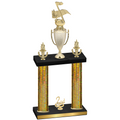 Double Gold Glacier Second Place Music Trophy