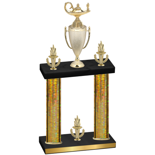 Double Gold Glacier Victory Academics Trophy