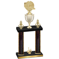 Double Black Glacier First Place Running Trophy