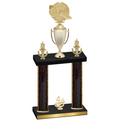 Double Black Glacier Fourth Place Running Trophy