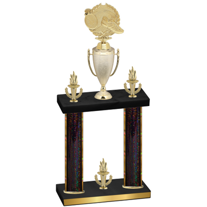 Double Black Glacier Victory Running Trophy