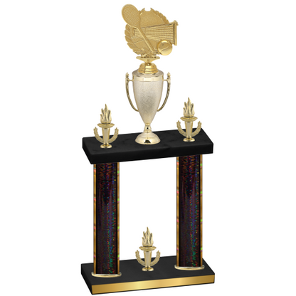 Double Black Glacier Victory Tennis Trophy