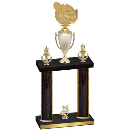 Double Black Glacier Year Tennis Trophy
