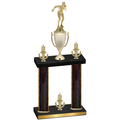 Double Black Glacier Victory Swimming Trophy