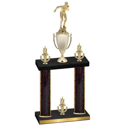Double Black Glacier Victory Swimming Trophy