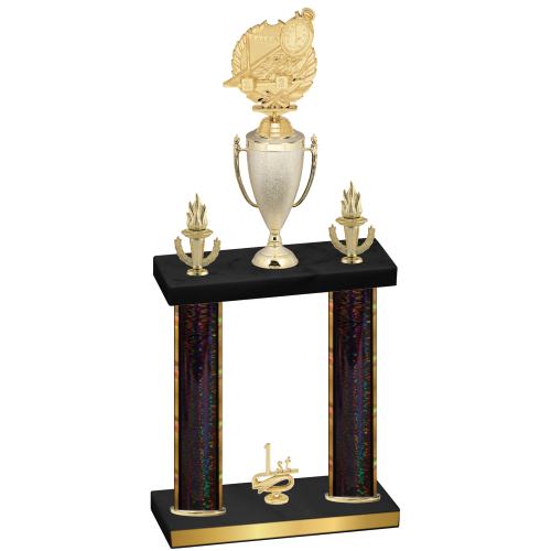 Double Black Glacier First Place Swimming Trophy