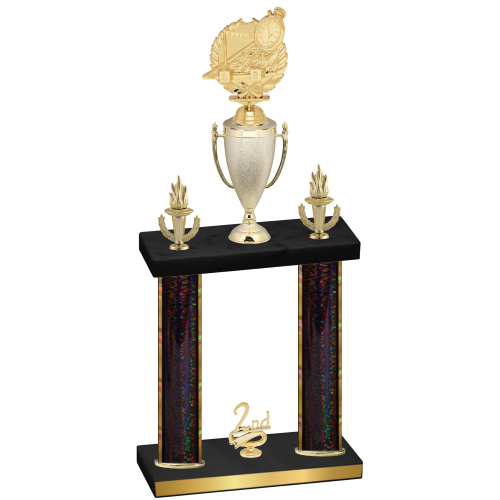 Double Black Glacier Second Place Swimming Trophy