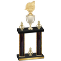Double Black Glacier Victory Swimming Trophy