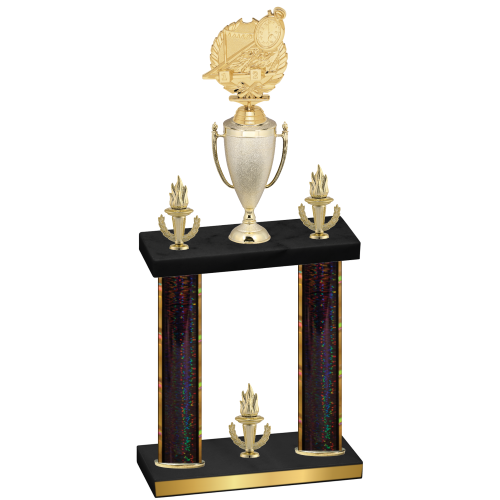 Double Black Glacier Victory Swimming Trophy