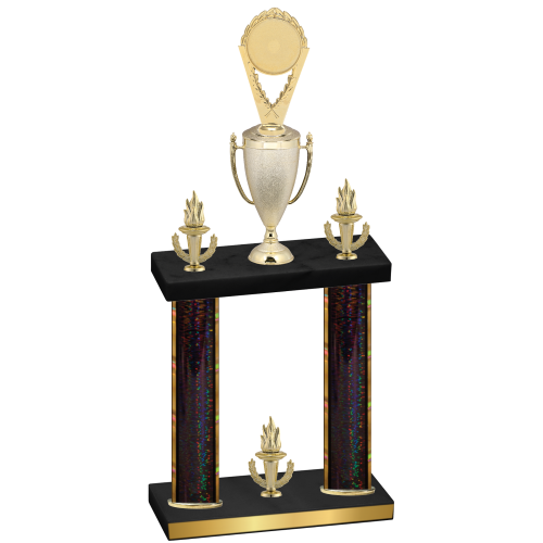 Double Black Glacier Victory Insert Trophy