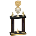 Double Black Glacier First Place Cheerleading Trophy