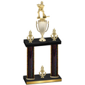 Double Black Glacier Victory Hockey Trophy