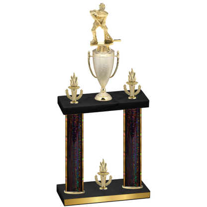 Double Black Glacier Victory Hockey Trophy