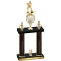 Double Black Glacier Year Hockey Trophy